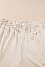 Load image into Gallery viewer, Seagrass Raw Hem Loose Tee and Wide Leg Pants Set - Fashion Queen