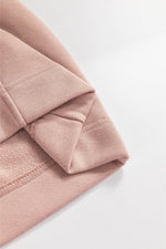 Load image into Gallery viewer, White Zipped Neck Pullover Drop Shoulder Sweatshirt - Fashion Queen