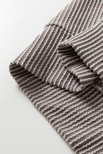 Load image into Gallery viewer, Multicolor Color Block Long Sleeve Ribbed Loose Top