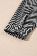 Load image into Gallery viewer, Light Blue Washed Oversize Pocketed Denim Jacket - Fashion Queen