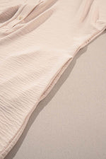 Load image into Gallery viewer, Apricot Half Button Collared Loose Romper - Fashion Queen - 10