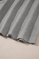 Load image into Gallery viewer, Apricot High Neck Short Bat Sleeve Sweater - Fashion Queen - 17