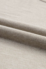 Load image into Gallery viewer, Apricot Pink Button Detail Batwing Sleeve Casual Tee - Fashion Queen - 19