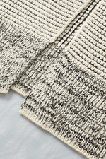 Load image into Gallery viewer, Apricot Plaid Knitted Long Open Front Cardigan - Fashion Queen - 20