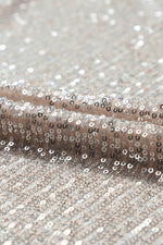 Load image into Gallery viewer, Apricot Sequin 3/4 Sleeve Open Front Duster Kimono - Fashion Queen - 12