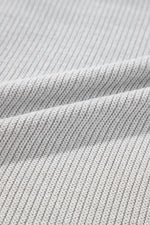 Load image into Gallery viewer, Ashleigh Blue Plus Size Textured Colorblock Patchwork V Neck Top - Fashion Queen - 20