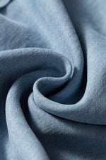 Load image into Gallery viewer, Beau Blue Buttoned Front High Waist Side Pockets Denim Maxi Skirt - Fashion Queen - 12