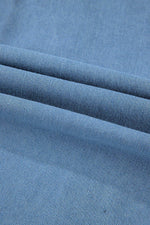 Load image into Gallery viewer, Beau Blue Risen Medium Washed Denim Shirt Dress - Fashion Queen - 12