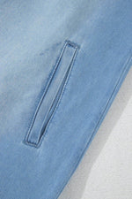 Load image into Gallery viewer, Beau Blue Risen Medium Washed Denim Shirt Dress - Fashion Queen - 7