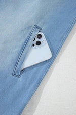 Load image into Gallery viewer, Beau Blue Risen Medium Washed Denim Shirt Dress - Fashion Queen - 8