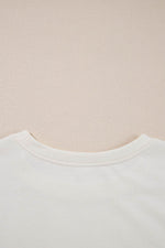 Load image into Gallery viewer, Beige 2pcs Cropped Tee and Ruffle High Waist Skort Set - Fashion Queen -  19