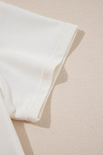 Load image into Gallery viewer, Beige 2pcs Cropped Tee and Ruffle High Waist Skort Set - Fashion Queen -  20