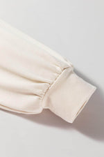 Load image into Gallery viewer, Beige Plaid Patchwork High Waist Sweatshirt Mini Dress - Fashion Queen - 14