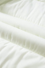 Load image into Gallery viewer, Beige Zipper Stand Neck Oversized Puffer Vest - Fashion Queen - 16