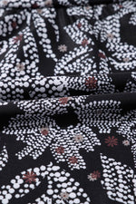 Load image into Gallery viewer, Black Abstract Printed Buckle Crossed Straps Skirted Tankini 2pcs Swimsuit - Fashion Queen - 25