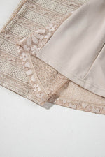 Load image into Gallery viewer, Black Boho Lace Patchwork Wide Leg High Waist Pants - Fashion Queen - 29