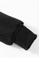 Load image into Gallery viewer, Black Bowknot Dewback Round Neck Sweatshirt - Fashion Queen - 19