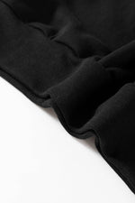 Load image into Gallery viewer, Black Bowknot Dewback Round Neck Sweatshirt - Fashion Queen - 22