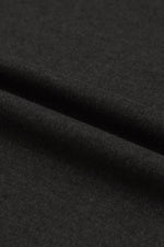 Load image into Gallery viewer, Black Buttoned Puff Long Sleeve Sheath Top - Fashion Queen - 17