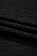 Load image into Gallery viewer, Black Buttoned Vest Drawstring Wide Leg Pants 2pcs Set - Fashion Queen - 21