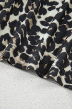 Load image into Gallery viewer, Black Cheetah Printed Casual Tee and Shorts Lounge Set - Fashion Queen - 13