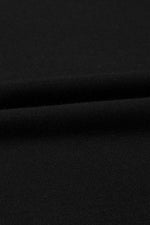 Load image into Gallery viewer, Black Crisscross V Neck Butterfly Sleeve T Shirt - Fashion Queen - 11