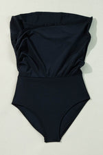 Load image into Gallery viewer, Black Crossover Bikini Tank and Skort Swimwear - Fashion Queen - 19