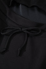 Load image into Gallery viewer, Black Cut Out Front High Waist Tank Mini Dress - Fashion Queen - 14