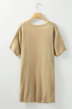 Load image into Gallery viewer, Black Dolman Half Sleeve Pocketed Long Cardigan - Fashion Queen - 27