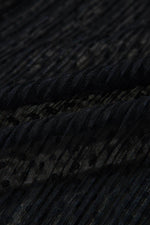 Load image into Gallery viewer, Black Dotty Lace Sheer Mock Neck Long Sleeve Blouse - Fashion Queen - 11