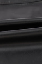 Load image into Gallery viewer, Black Faux Leather Loose T-shirt Dress - Fashion Queen - 17