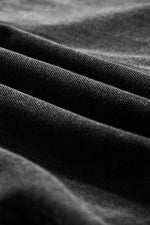 Load image into Gallery viewer, Black Flap Pocket Buttons Collared Jean Jacket - Fashion Queen - 8