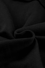 Load image into Gallery viewer, Black Flap Pocket Drawstring Hood Zip Up Jacket - Fashion Queen - 20