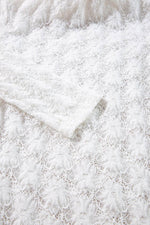 Load image into Gallery viewer, Black Floral Lace High Neck Long Sleeve Top - Fashion Queen - 26