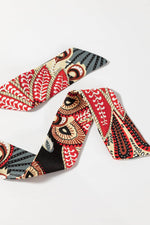 Load image into Gallery viewer, Black Floral Print Belted Sleeveless Wide Leg Jumpsuit - Fashion Queen - 24