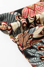 Load image into Gallery viewer, Black Floral Print Belted Sleeveless Wide Leg Jumpsuit - Fashion Queen - 27