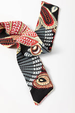 Load image into Gallery viewer, Black Floral Print Belted Sleeveless Wide Leg Jumpsuit - Fashion Queen - 8