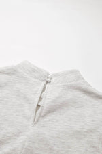 Load image into Gallery viewer, Black Flutter Sleeve Crew Neck Shift Dress - Fashion Queen - 19