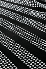 Load image into Gallery viewer, Black High Neck Sleeveless Diamante Bodysuit - Fashion Queen - 18