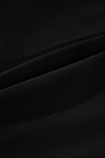 Load image into Gallery viewer, Black High Waisted Drawstring 2-in-1 Side Pocket Color Block Bikini Shorts - Fashion Queen - 14