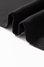 Load image into Gallery viewer, Black Keyhole Neckline Floral Lace Raglan Sleeve Blouse - Fashion Queen - 11