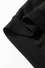 Load image into Gallery viewer, Black Loose Patchwork Crewneck Plus Size Sweatshirt - Fashion Queen - 21