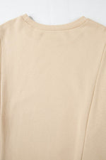 Load image into Gallery viewer, Black Loose Patchwork Crewneck Plus Size Sweatshirt - Fashion Queen - 28