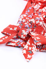 Load image into Gallery viewer, Black Multicolor Floral Ruffled Crop Top and Maxi Skirt Set - Fashion Queen - 28