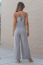 Load image into Gallery viewer, Black Patch Pockets Spaghetti Strap Wide Leg Jumpsuit - Fashion Queen - 5