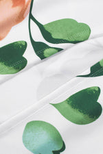 Load image into Gallery viewer, Black Pattern Print Off Shoulder Slit Bodycon Midi Dress - Fashion Queen - 29