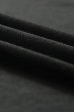 Load image into Gallery viewer, Black Plus Size Square Neck Ruched Shoulder Short Sleeve Top - Fashion Queen - 20