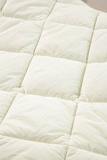 Load image into Gallery viewer, Black Quilted High Neck Button Up Pocket Vest Coat - Fashion Queen - 25