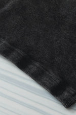 Load image into Gallery viewer, Black Ribbed Mineral Wash Racerback Cropped Tank Top - Fashion Queen - 11