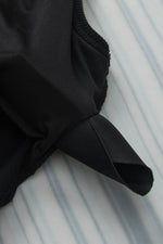 Load image into Gallery viewer, Black Ribbed Mineral Wash Racerback Cropped Tank Top - Fashion Queen - 8